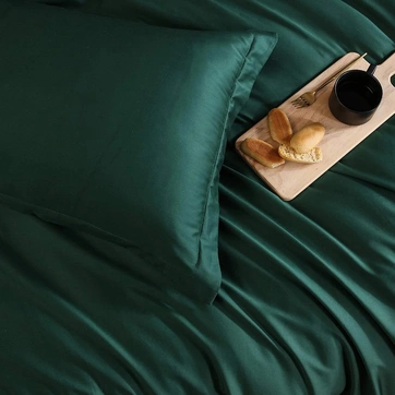 Постельное белье ROYAL GREEN Premium Сатин однотон - Повторный на резинке, фото 1