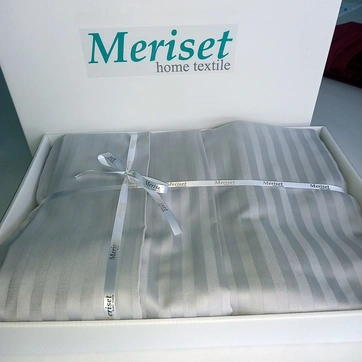 Постельное белье GREY Elite Сатин страйп - Полуторный, фото 3