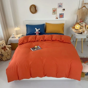 Постільна білизна COLORFUL № 9 Ранфорс - Сімейний на резинці, фото 1