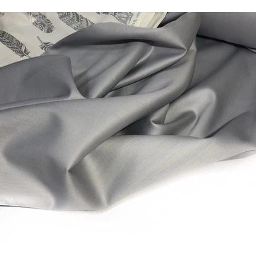 Постільна білизна TRUE GREY Premium Сатин однотон - Двоспальний на резинці, фото 1