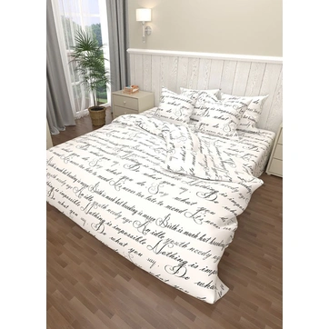 Постільна білизна Романс White Бязь - Сімейний, фото 1