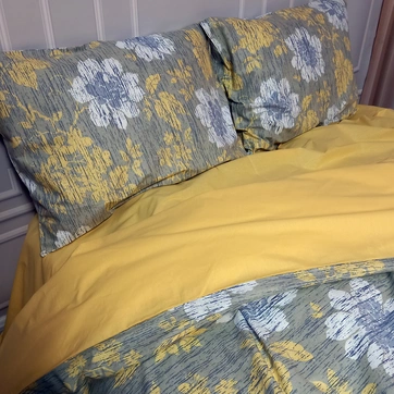 Постільна білизна Флора Ранфорс - Сімейний на резинці, фото 2