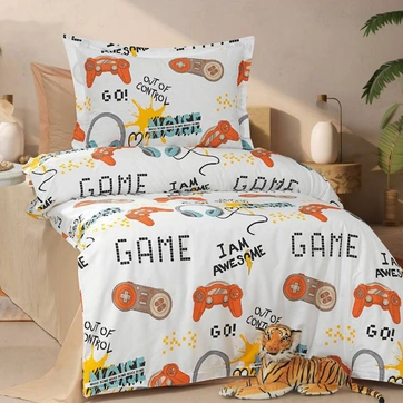 Постельное белье Денди Ранфорс - Евро на резинке, фото 1