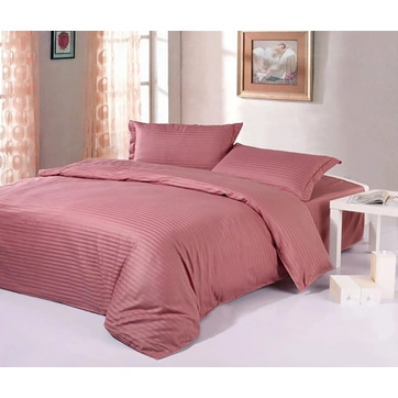 Постельное белье MAUVE Elite Сатин страйп - Полуторный на резинке, фото 1