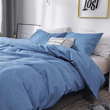 Постельное белье Лазурь Ранфорс - Евро на резинке, фото 1