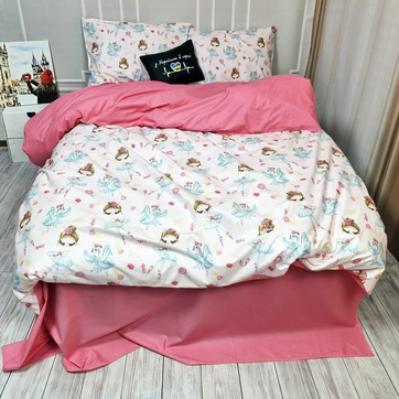 Постельное белье Барбиленд Ранфорс - Евро на резинке, фото 1