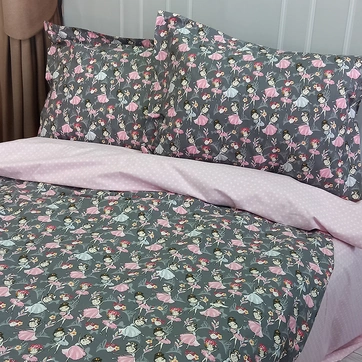 Постельное белье Ранфорс - Семейный на резинке., фото 3