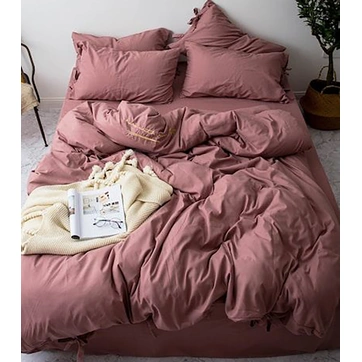 Постельное белье Маув Ранфорс - Евро, фото 1