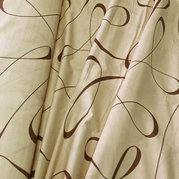 Постільна білизна Лабіринт бежевий Бязь Люкс - Сімейний, фото 1