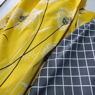 Постільна білизна Сонячний ранок Бязь Люкс - Двоспальний на резинці, фото 1