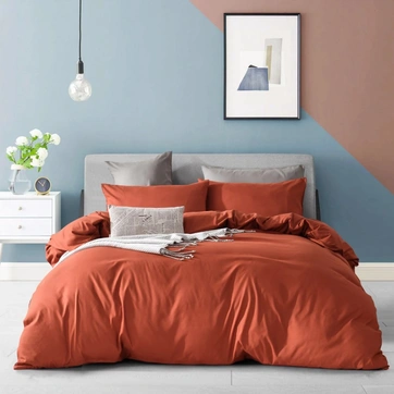 Постельное белье Теракот Ранфорс - Евро, фото 1