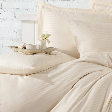 Постельное белье CREAM Elite Сатин страйп - Семейный, фото 1