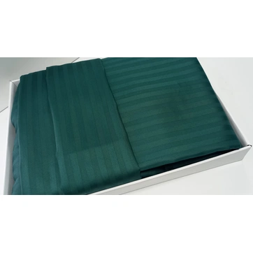 Постельное белье GREEN Elite Сатин страйп - Семейный на резинке, фото 3