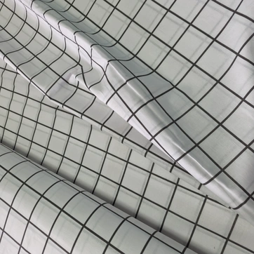 Постільна білизна Клітинка біла Бязь Люкс - Полуторний, фото 3