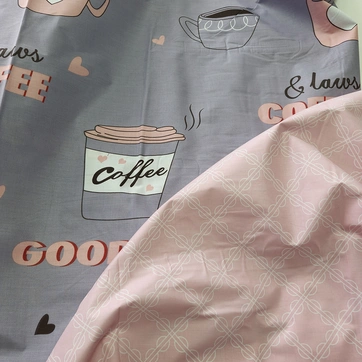 Постільна білизна Ранкова кава Бязь Люкс - Полуторний, фото 2