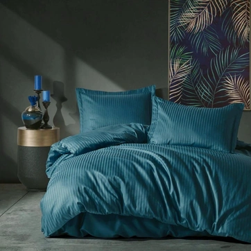 Постільна білизна SEA WAVE Elite Сатин страйп - Двоспальний, фото 1