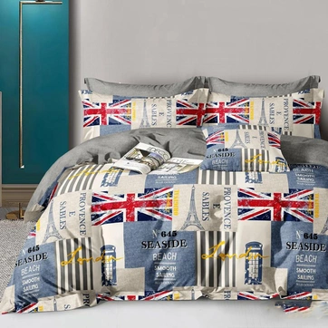 Постільна білизна Лондон Сатин - Полуторний, фото 1