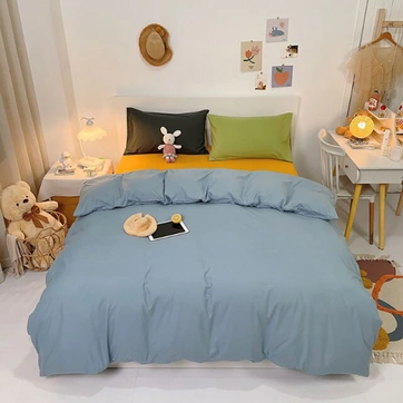 Постільна білизна COLORFUL № 11 Ранфорс - Сімейний на резинці, фото 1