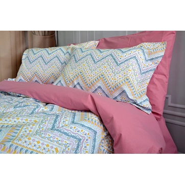 Постельное белье Абстракция зигзаг Ранфорс - Семейный, фото 3