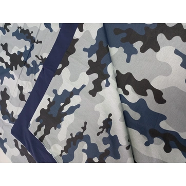 Постельное белье Камуфляж синий Ранфорс - Семейный, фото 4