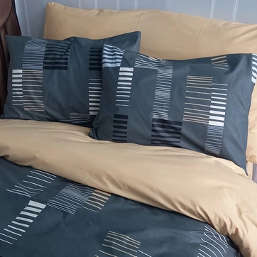 Постільна білизна Лінії Ранфорс - Двоспальний на резинці, фото 1