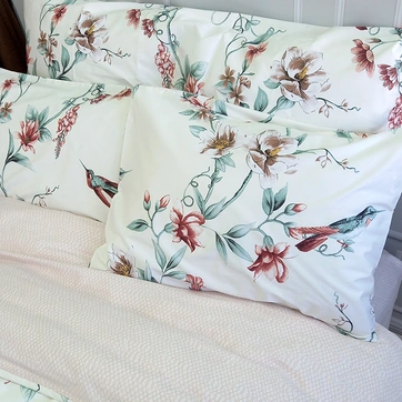 Постільна білизна Ранковий сад Сатин - Сімейний, фото 1