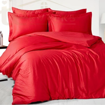 Постільна білизна RED Elite Сатин страйп - Євро, фото 1