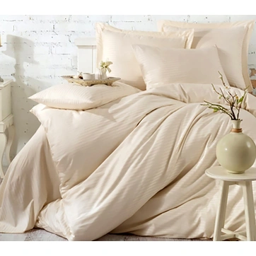 Постельное белье CREAM Elite Сатин страйп - Полуторный, фото 1