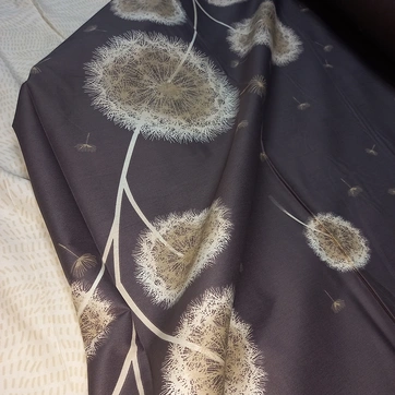 Постільна білизна Нічна кульбабка Сатин - Двоспальний на резинці, фото 4