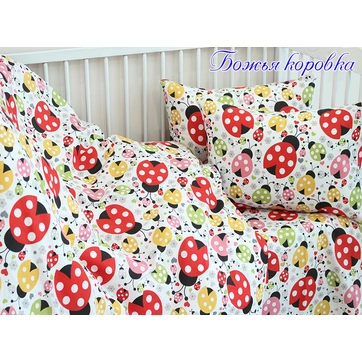 Комплект постільної білизни Божа корівка, фото 1