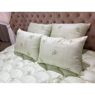 Тепле одеяло Бамбук двоспальне, фото 2