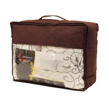 Одеяло лебедячий пух "Venzel" євро + 2 Подушки 50х70, фото 2