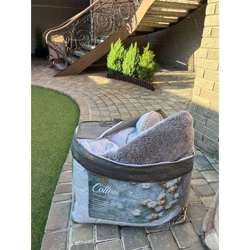 Одеяло котон на овчині, фото 1