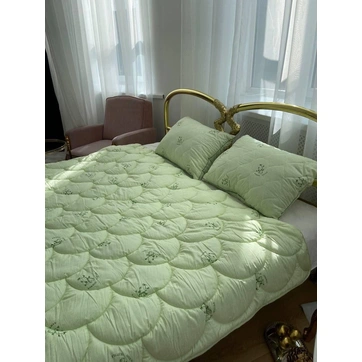 Тепле одеяло Бамбук півтораспальне, фото 1