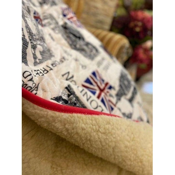 Одеяла Відкритий Хутро Овеча вовна Євро, фото 3