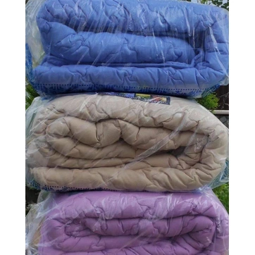 Постільна білизна Білий Сатин страйп - Двоспальний, фото 3