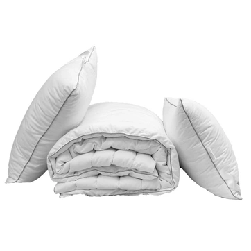 Одеяло лебедячий пух "White" 2-сп. + 2 Подушки 50х70, фото 1