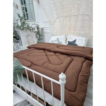 Тепле, повітряне зимове одеяло «Овеча шерсть», фото 1