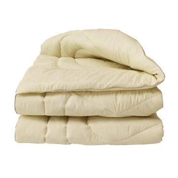 Одеяло лебедячий пух "Бежова" 2-сп., фото 1