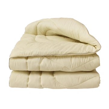 Одеяло лебедячий пух "Бежова" 2-сп. + 2 Подушки 50х70, фото 1