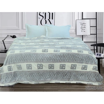 Плед велсофт (мікрофібра) VL-SP06, фото 1