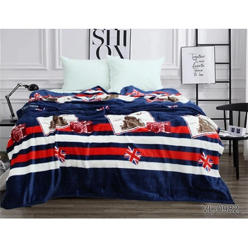 Плед велсофт (мікрофібра) VL0982, фото 1