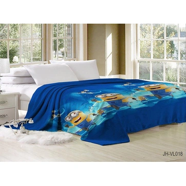 Плед велсофт (мікрофібра) JH-VL018, фото 2