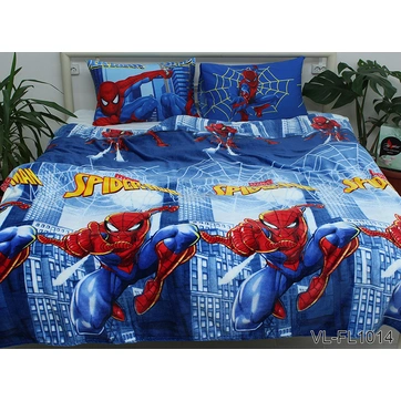 Плед велсофт (мікрофібра) VL-FL1014, фото 1