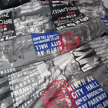 Підліткова постільна білизна Нью-Йорк Сатин - Підлітковий 1,5, фото 1