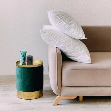 Подушка Еко пух Розмір 70/70, фото 2