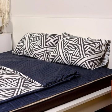 Комплект постільної білизни Полікоттон Євро, фото 1