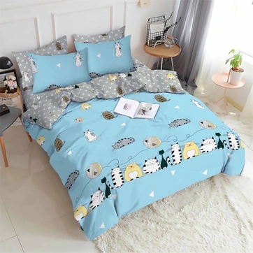 Комплект постільної білизни Бязь Gold Premium Півтораспальний, фото 1