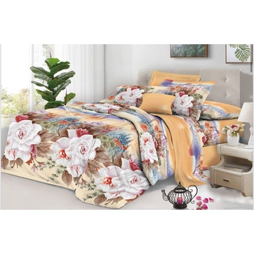 Постільна білизна Квіти Двоспальний, фото 1