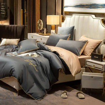 Постільна білизна CROWN Сатин євро, фото 1